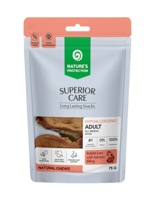 Nature's Protection White Rabbit Ears With Salmon 75g