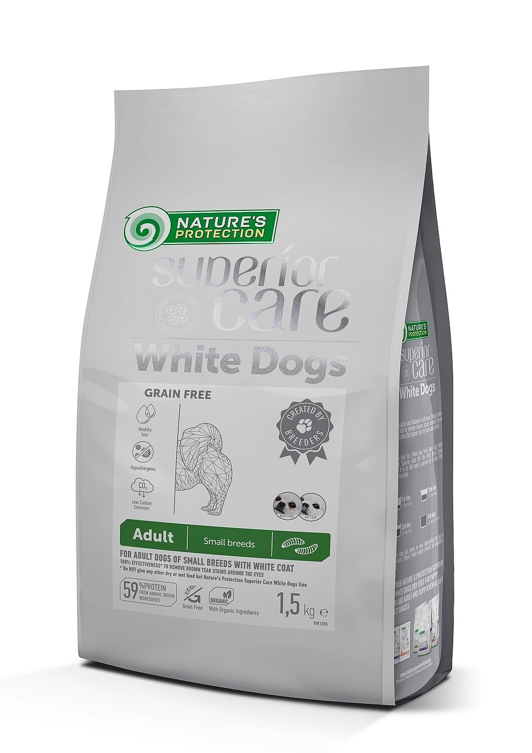 Nature's Protection Superior Care Grain free mini and small Dogs Adult Insect 1.5kg