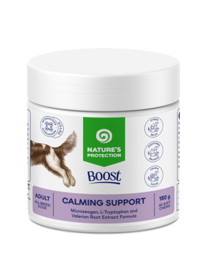 NATURE'S PROTECTION BOOST feed supplement for adult all breed dogs for nervous system maintenance 180 g