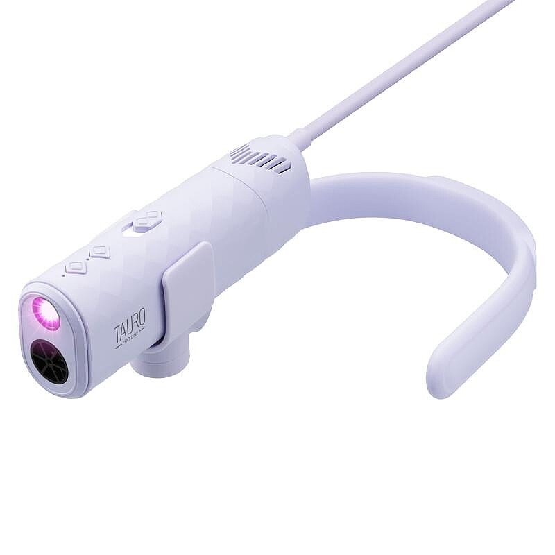 TAURO PRO LINE universal pet hair dryer with a flexible neck attachment system purple– Profesionalno sušilo za pse s fleksibilnim nosačem oko vrata i UV svjetlom