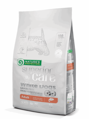 Nature's Protection Superior Care Grain Free mini and small Dog Adult Salmon 10kg-lososom